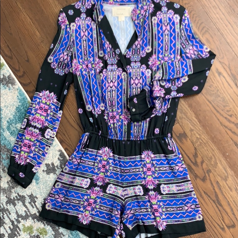 Nicole Miller Short Romper